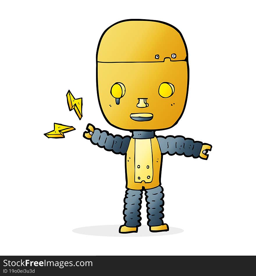 Cartoon Robot