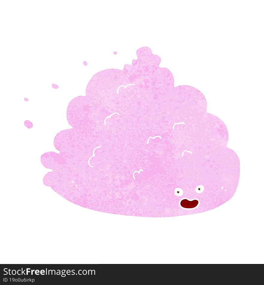 Cartoon Cloud Character