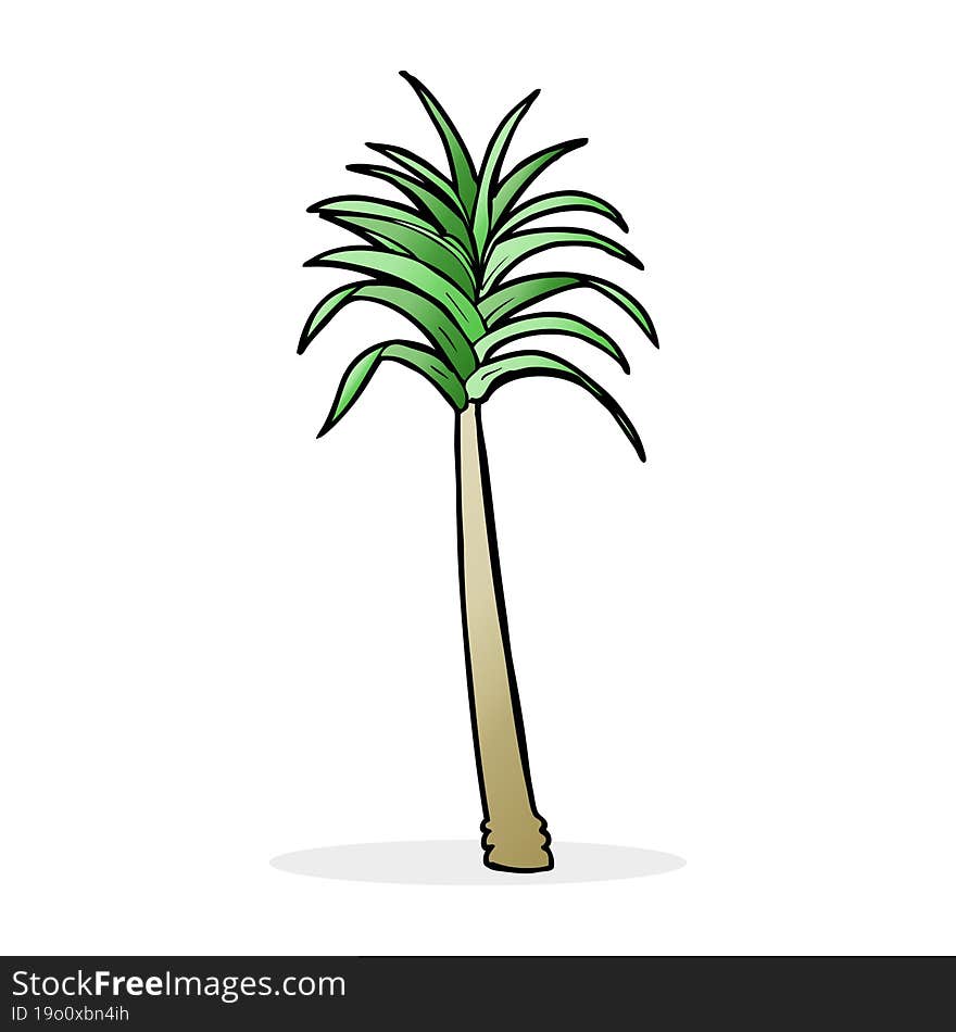 Cartoon Palm Tree