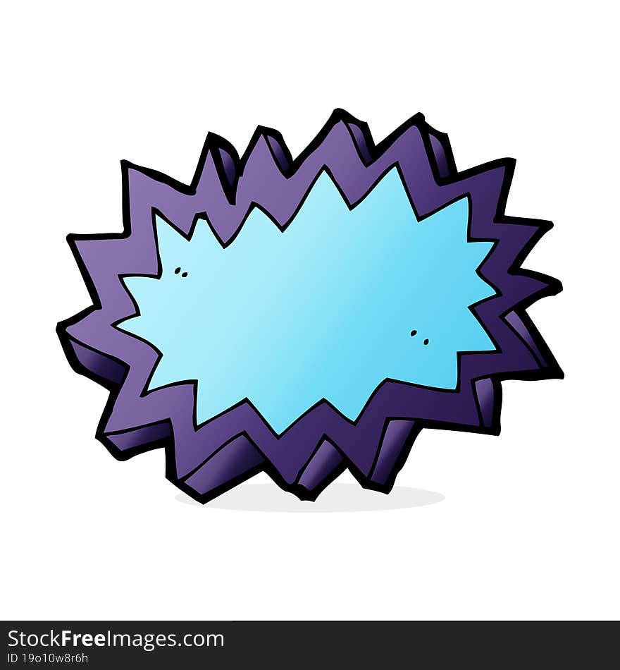 cartoon explosion symbol