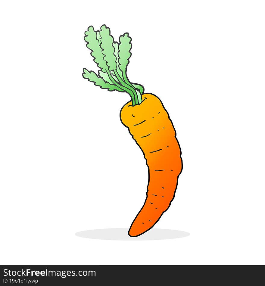 cartoon carrot