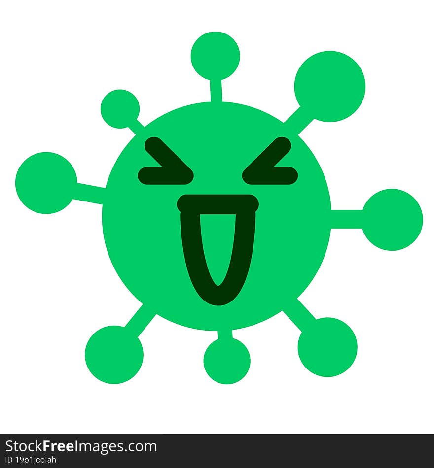 laughing mean virus