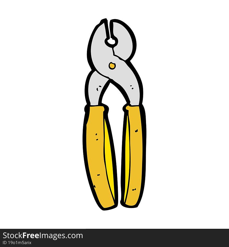 cartoon pliers