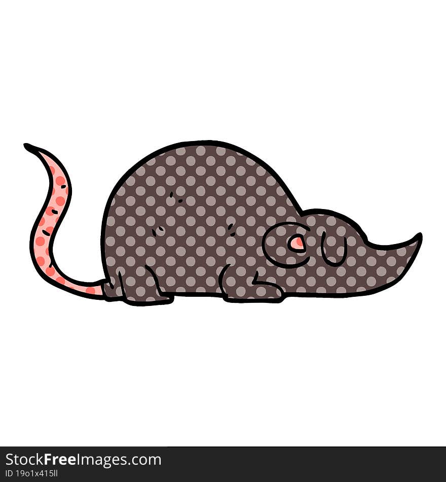 cartoon doodle mouse