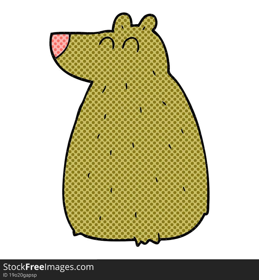 cartoon bear