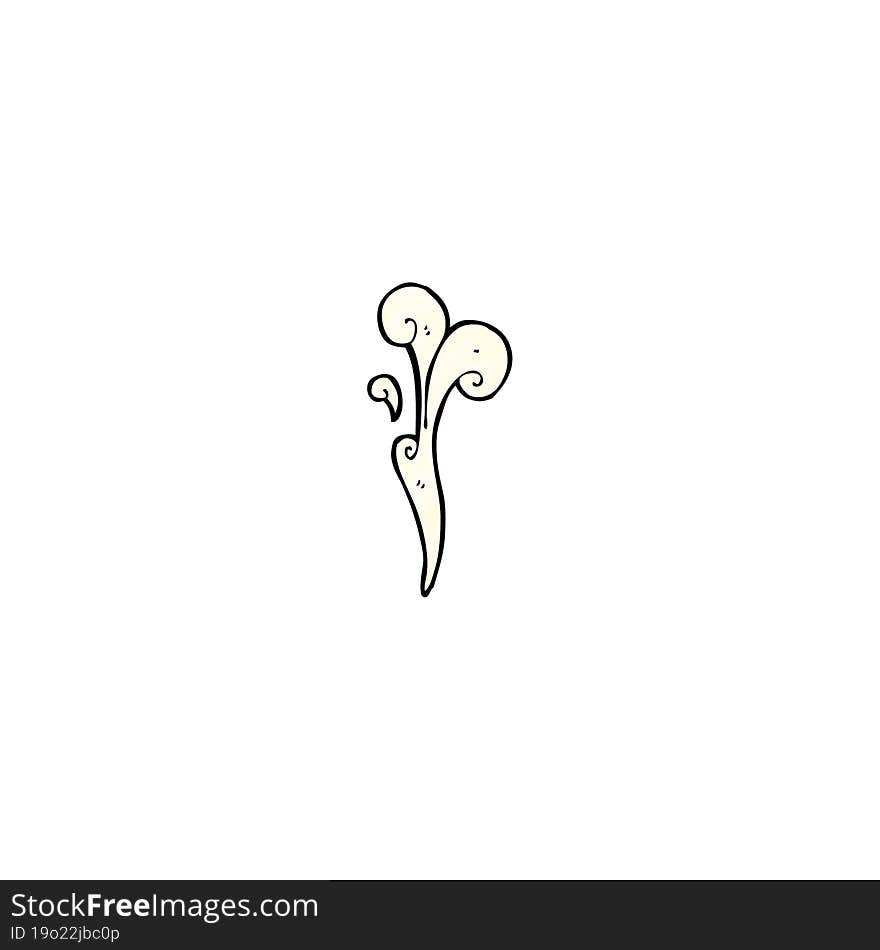 Smoke Cartoon Design Element