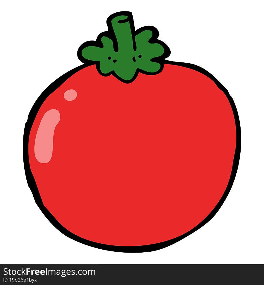 Cartoon Tomato