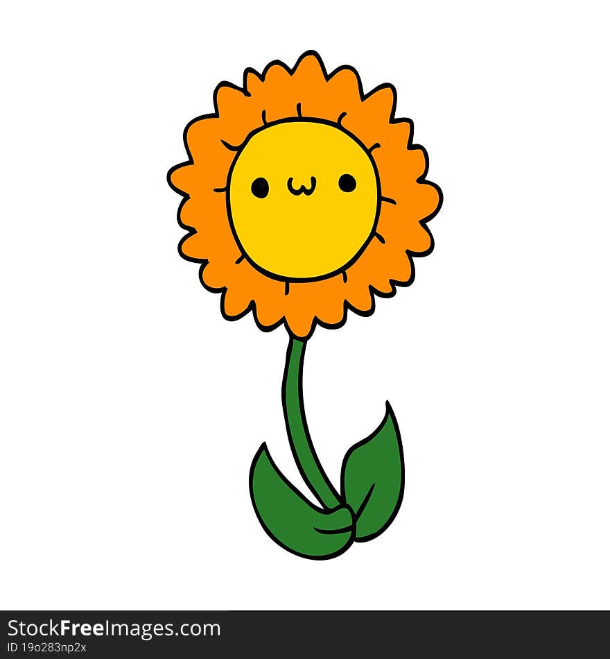 Cartoon Flower