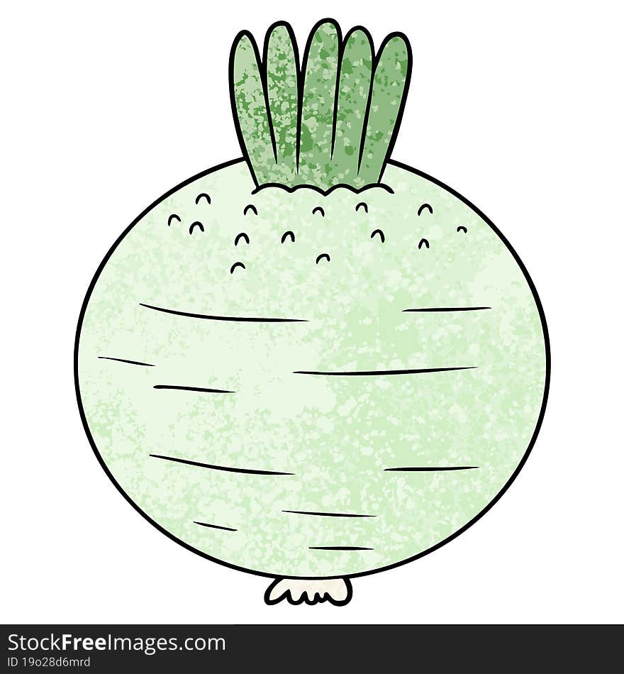 cartoon turnip. cartoon turnip