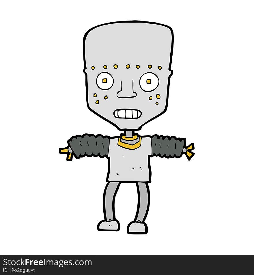 Cartoon Robot