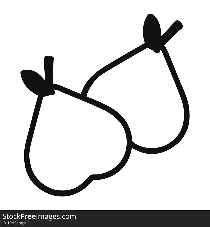 organic pears icon