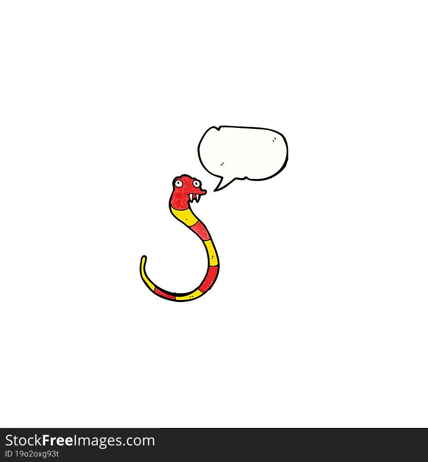 funny cartoon snake