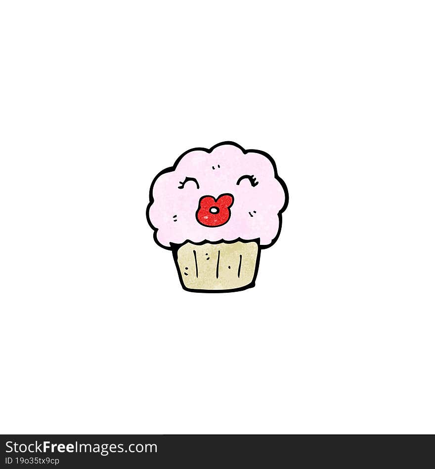 cupcake cartoon