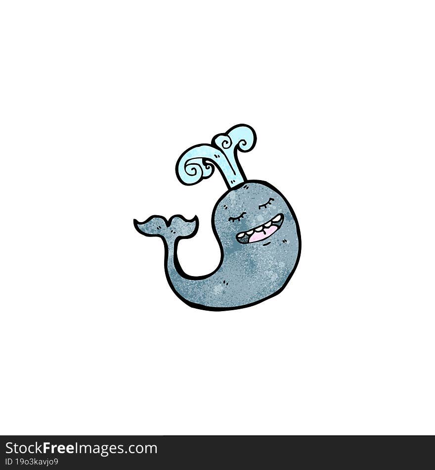 cartoon whale