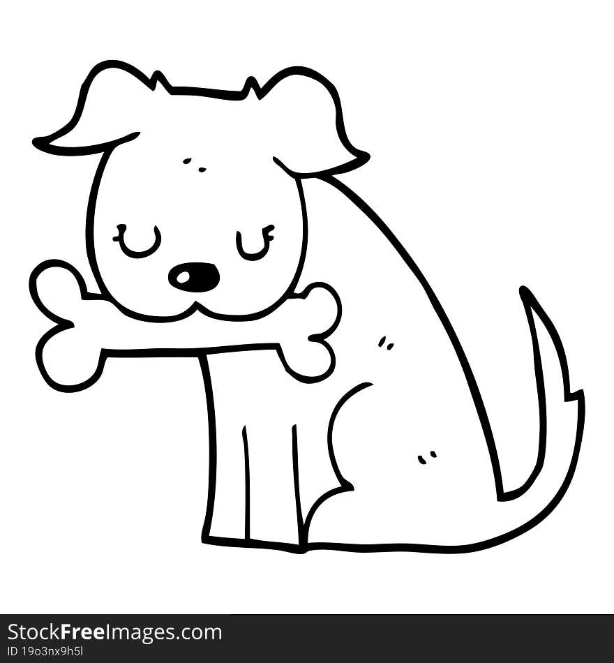 cartoon dog