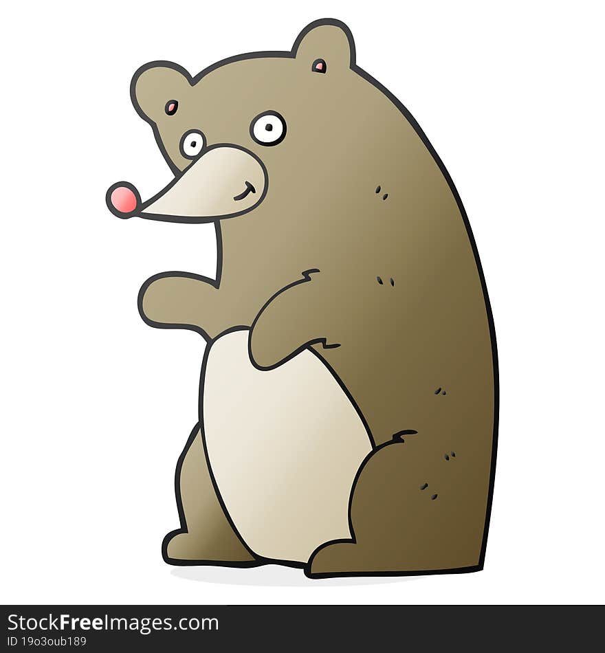 cartoon bear