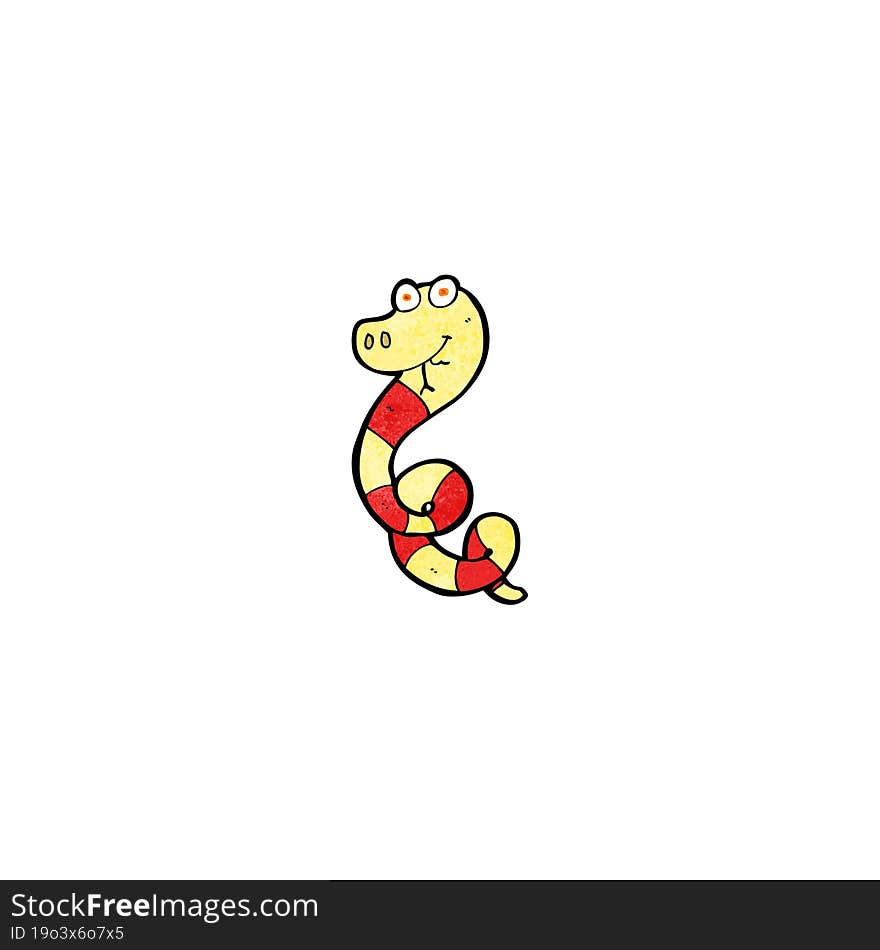 Cartoon Poisonous Snake