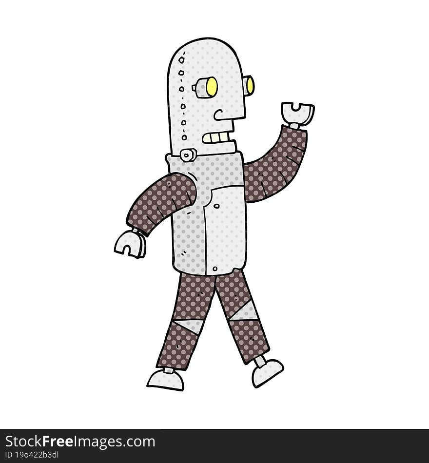 Cartoon Robot