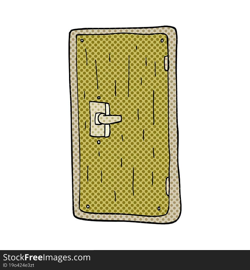 cartoon door