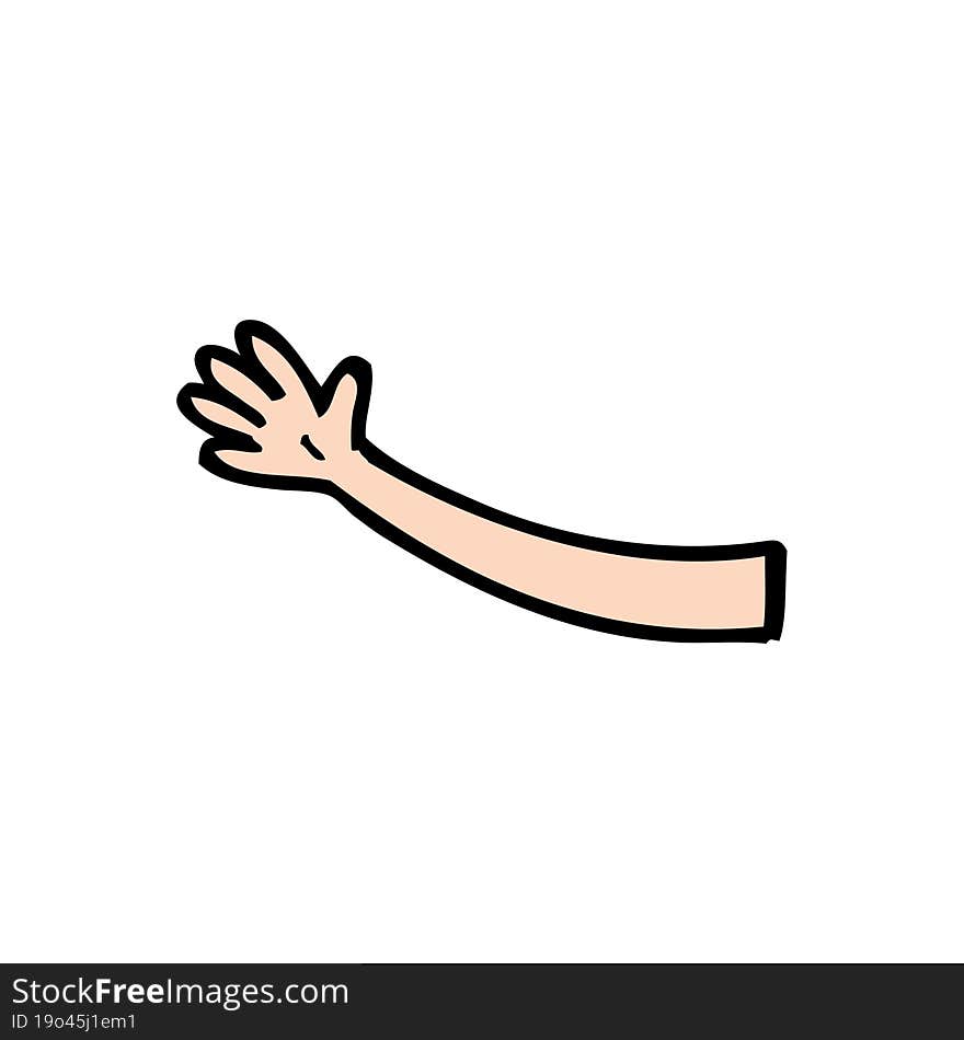 Cartoon Arm