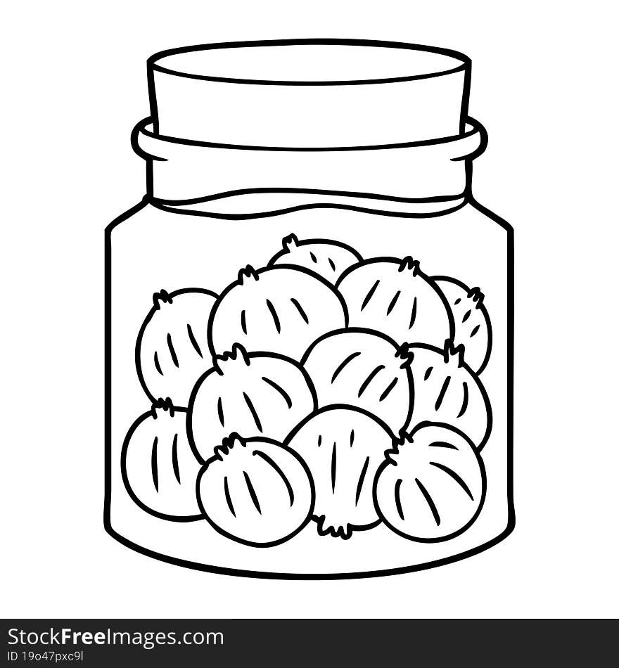 cartoon pickled onions. cartoon pickled onions