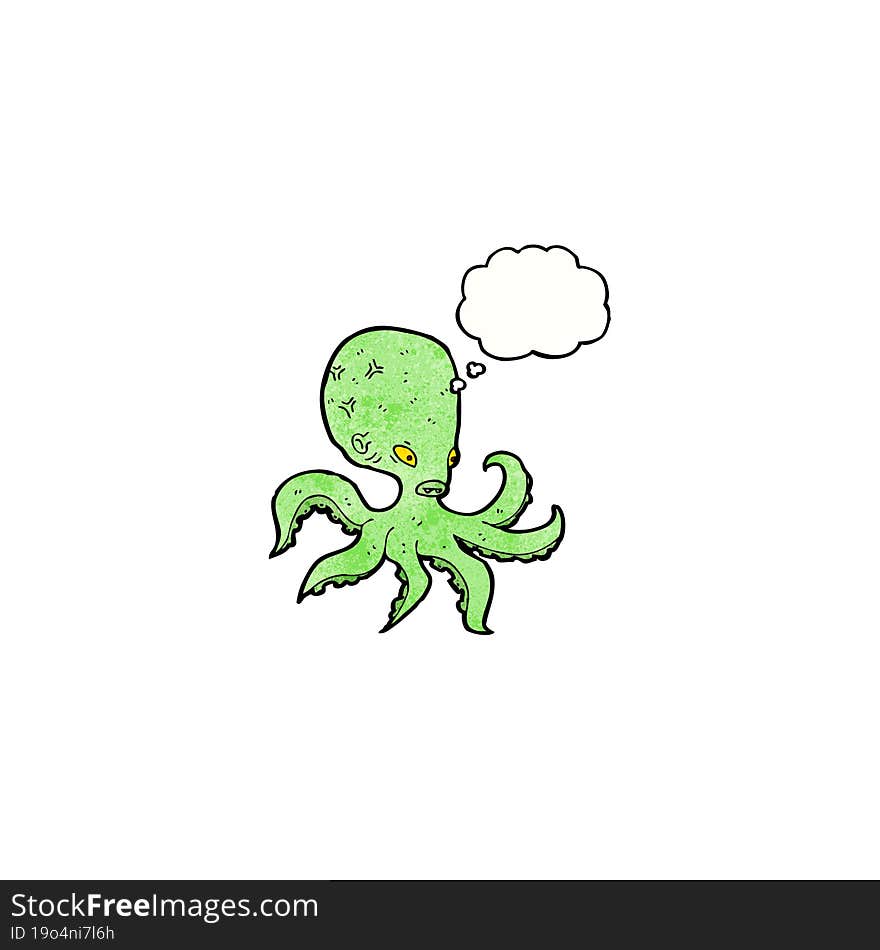 cartoon octopus