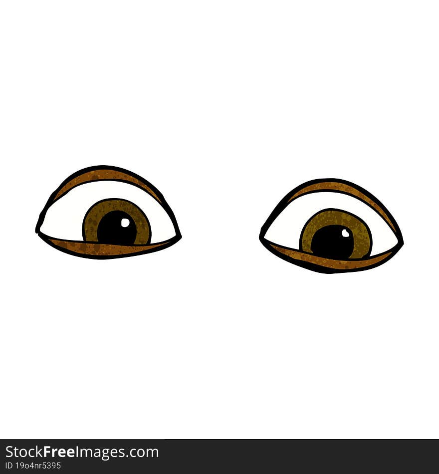 cartoon eyes