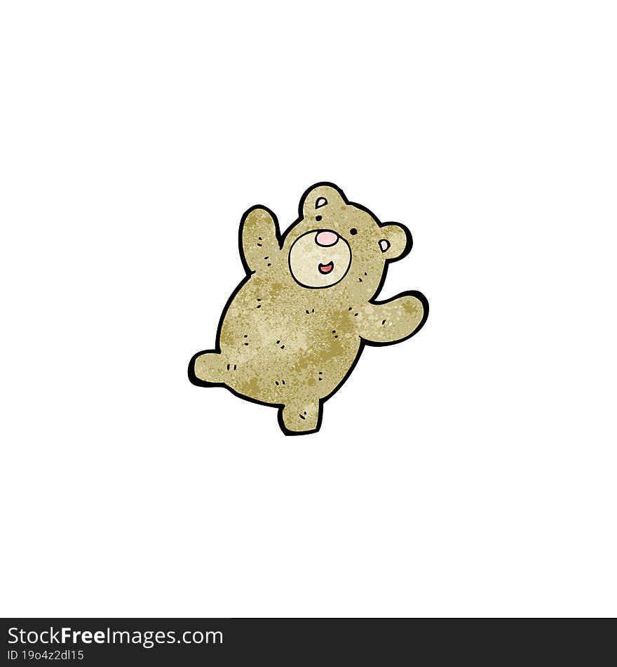 cartoon teddy bear