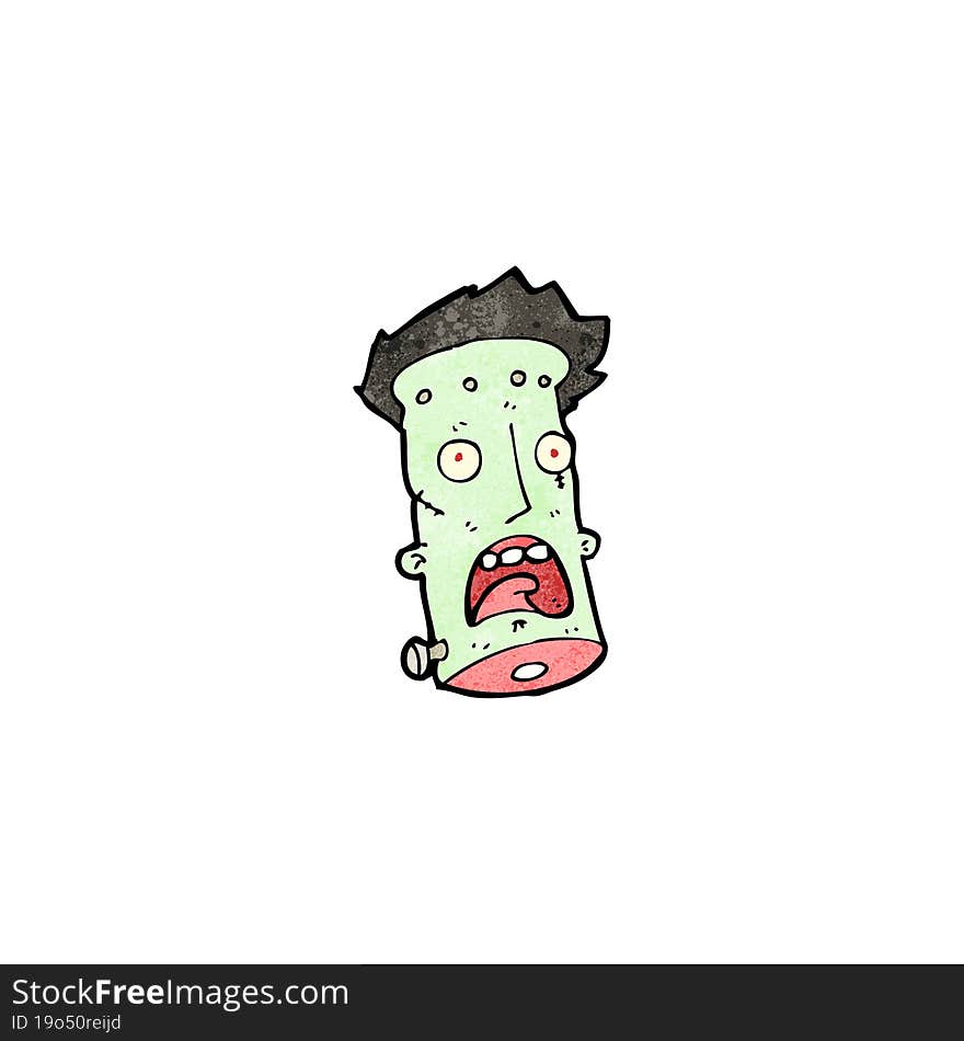 cartoon frankenstein monster