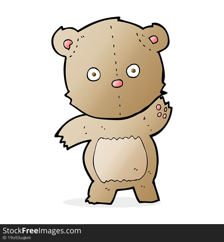 cartoon teddy bear