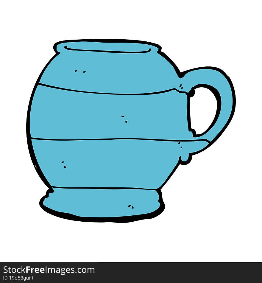 Cartoon Old Style Mug