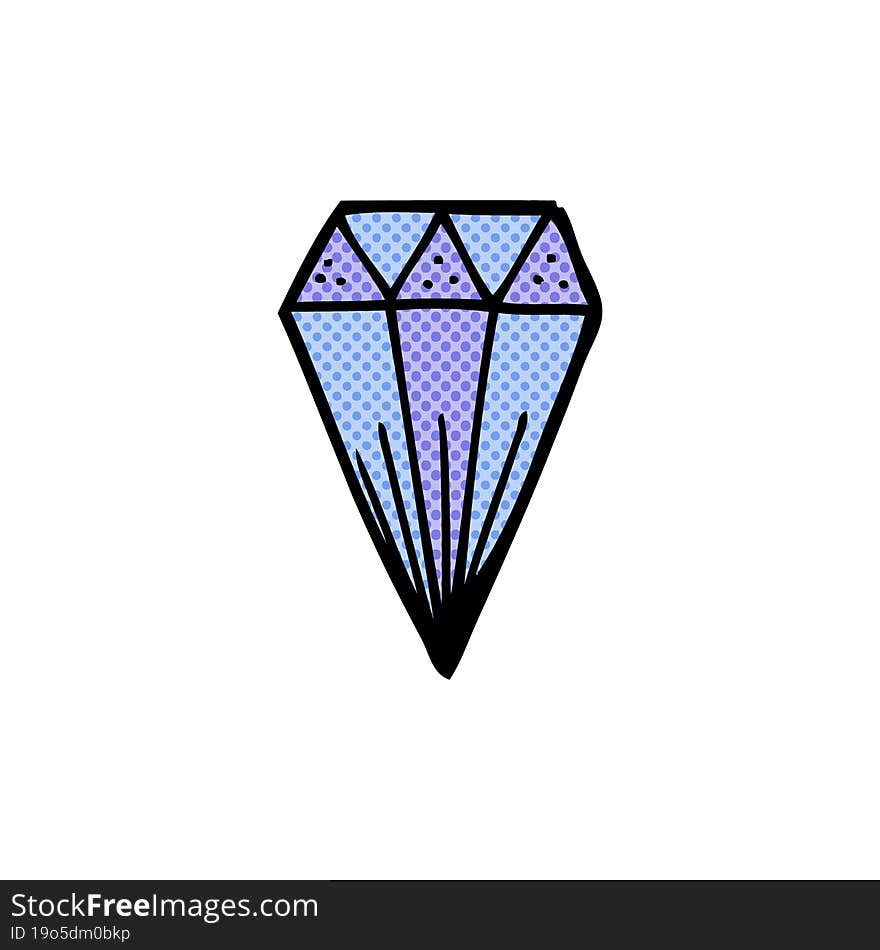 cartoon diamond symbol