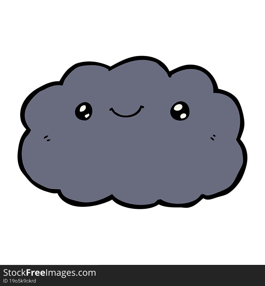 cartoon cloud