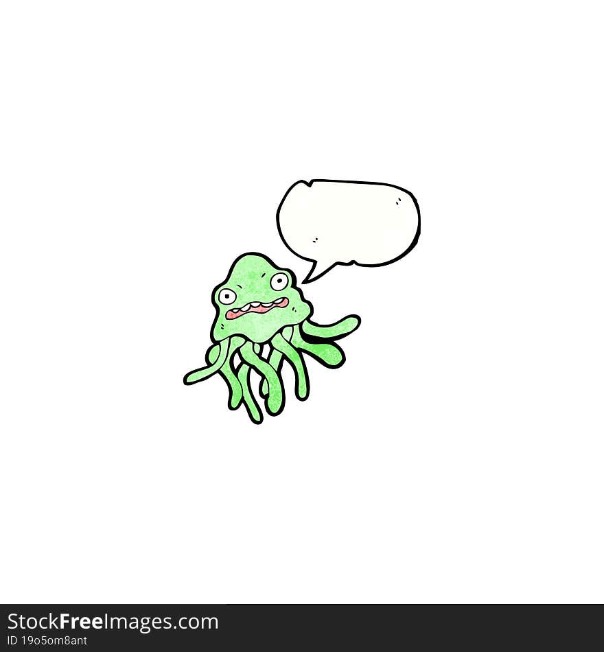 cartoon jellyfish