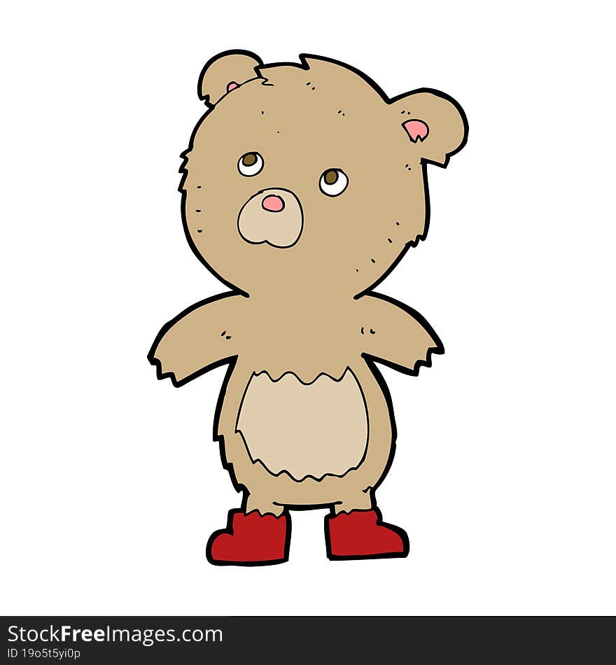 cartoon teddy bear