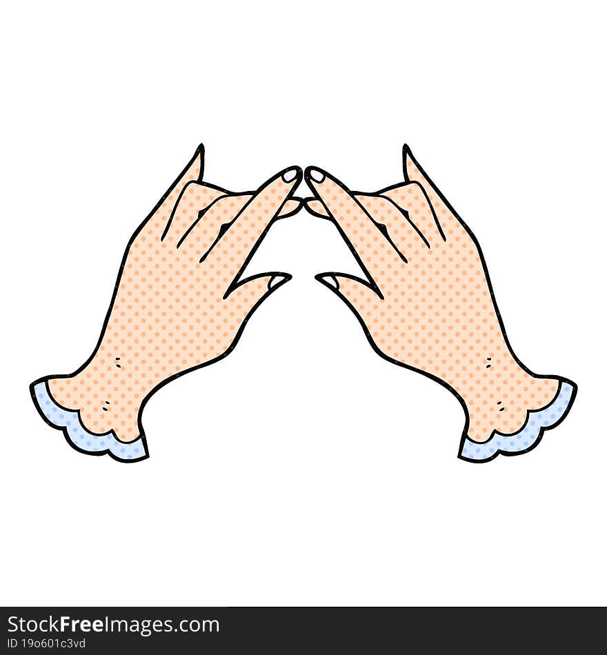 cartoon hands