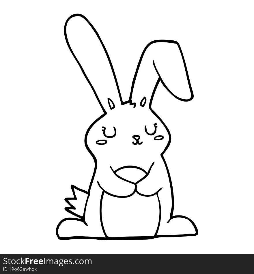 Cartoon Rabbit