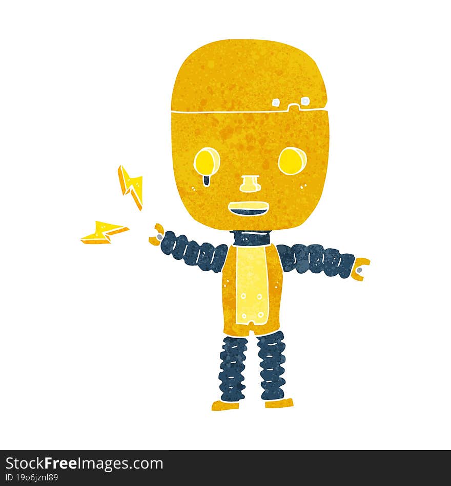 Cartoon Robot