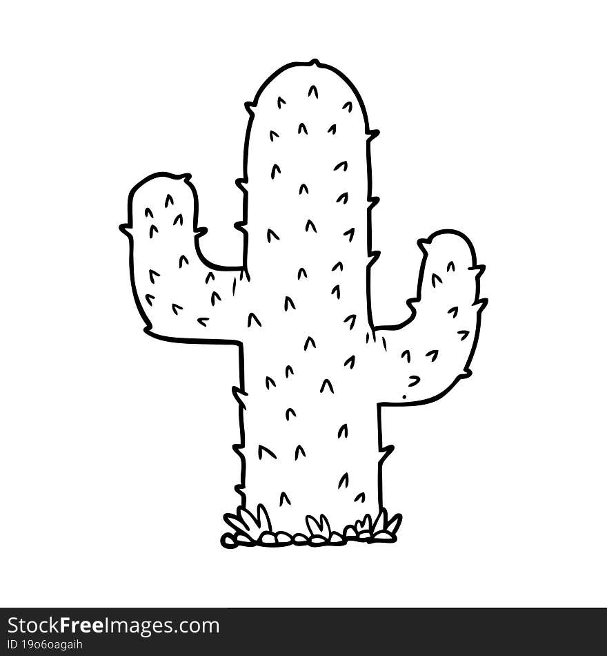 cartoon cactus. cartoon cactus