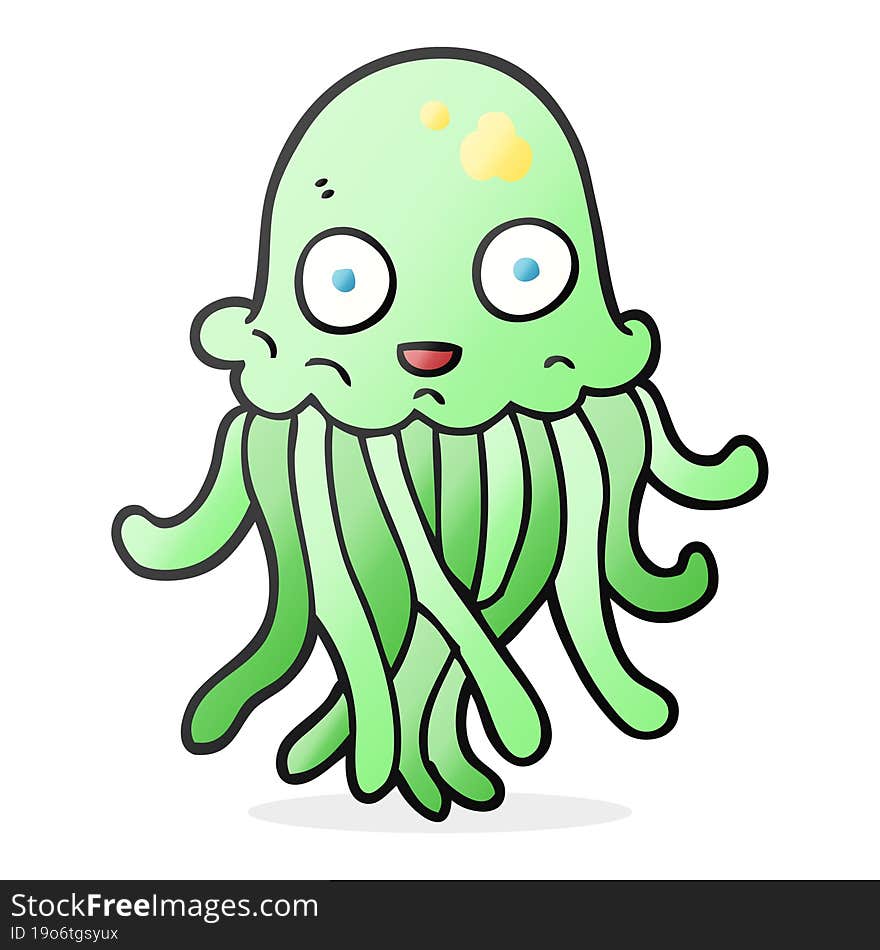 Cartoon Octopus