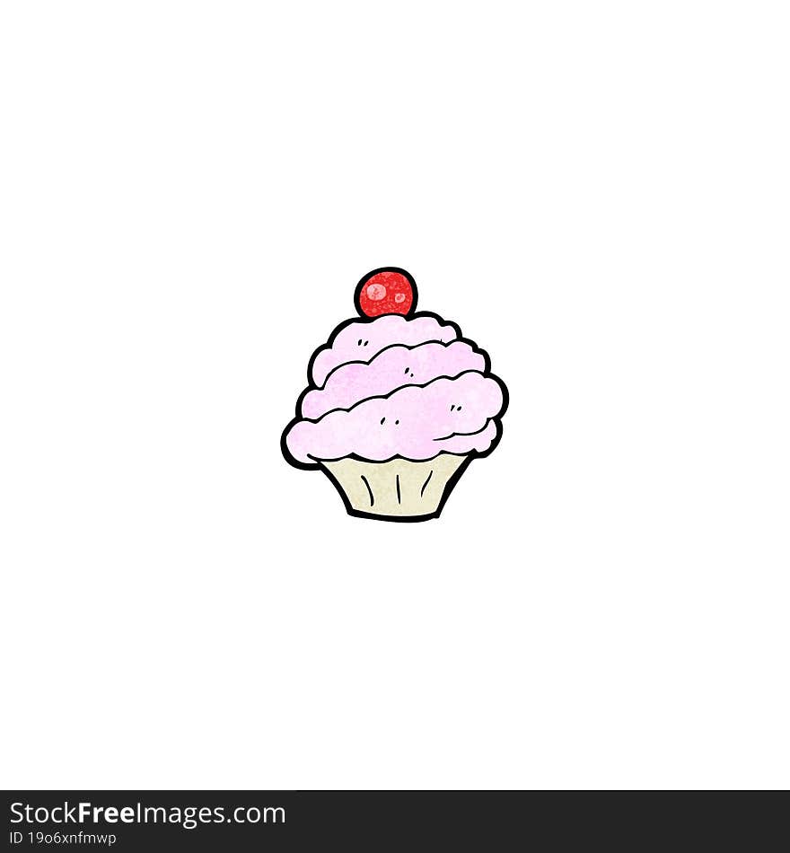 cartoon cupcake