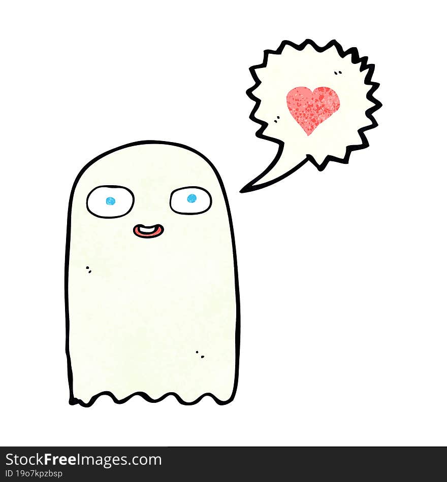 cartoon ghost