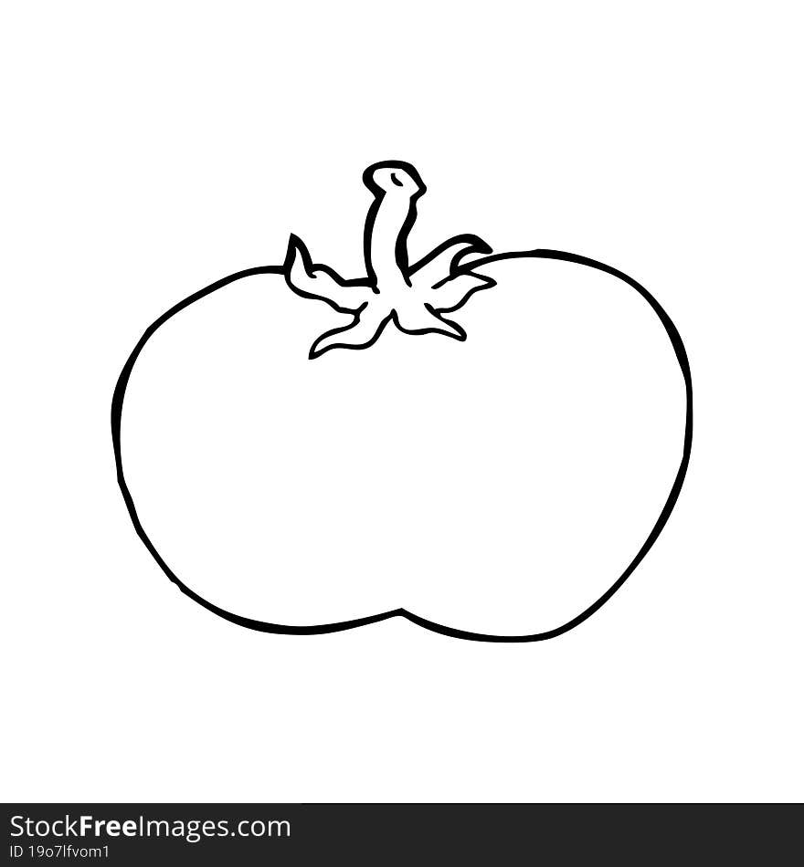 Cartoon Tomato