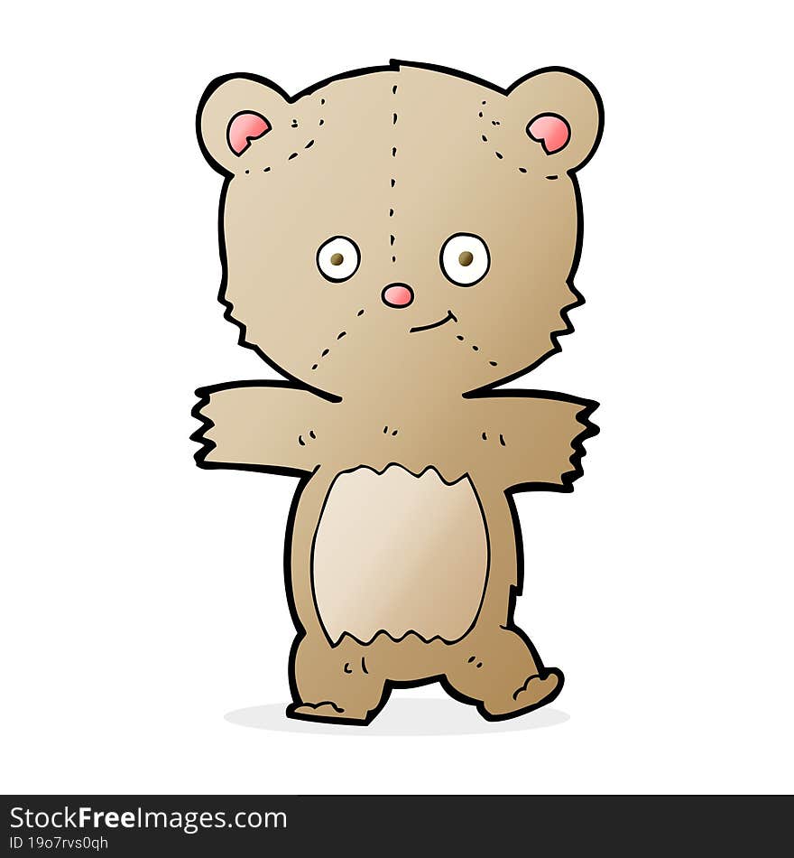 cartoon teddy bear