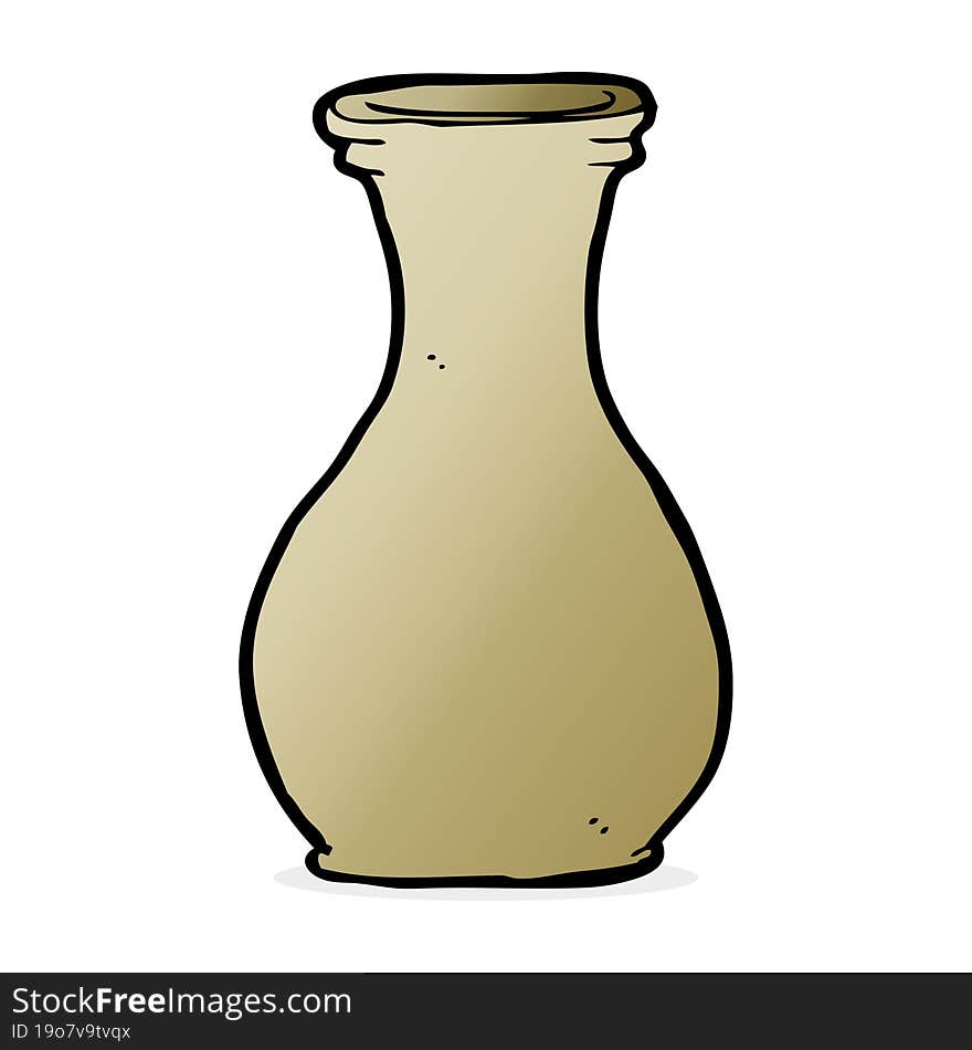 Cartoon Vase