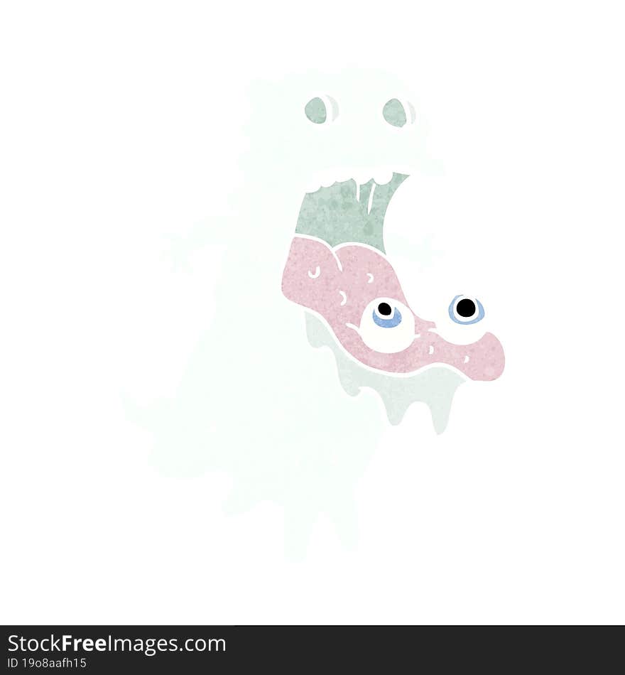 cartoon gross ghost