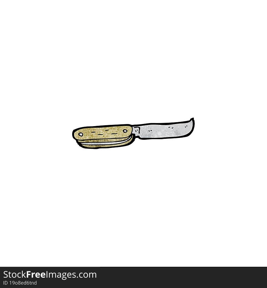 cartoon pocket knife