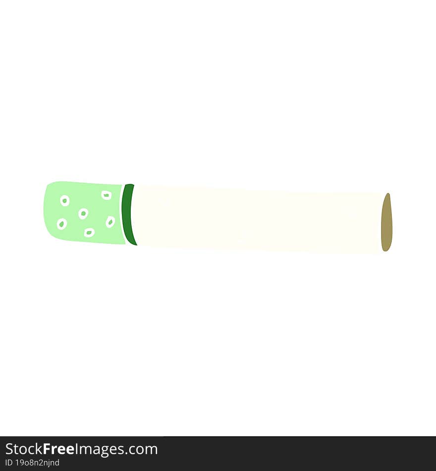 cartoon doodle cigarette