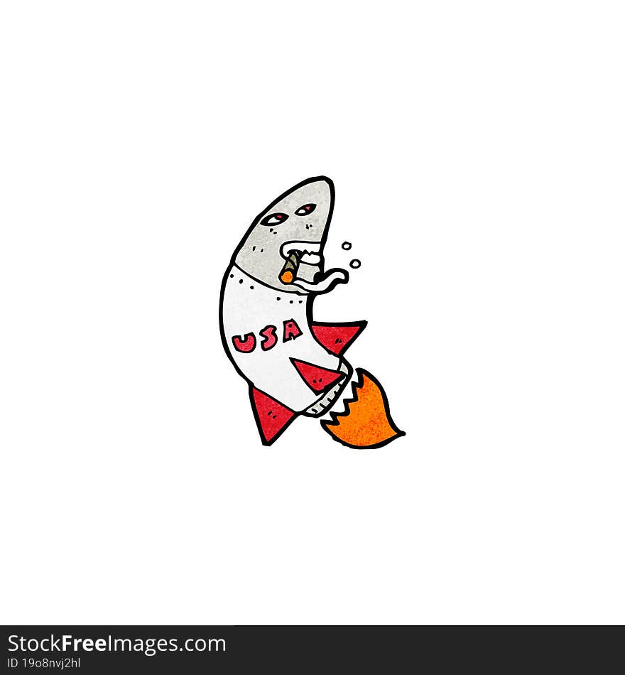 Cartoon Missile