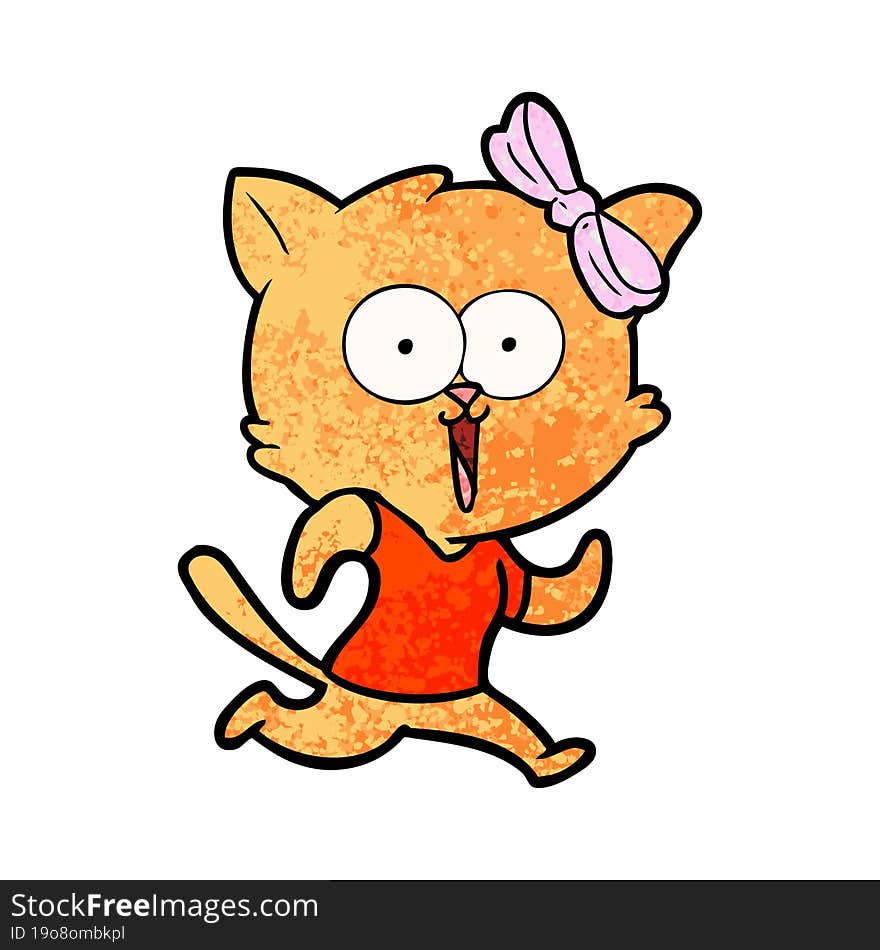 cartoon cat. cartoon cat